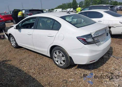 2013 Honda Civic from USA, damaged, VIN 19XFB4F21DE003510